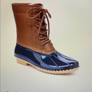 JBU Women’s Casual Waterproof Duck Boot Sz 8 NWT